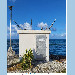GNSS antenna on tide gauge shelter