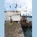 FFTG GNSS mast on tide gauge shelter