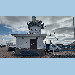 GNSS antenna on tide gauge building