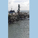 GNSS antenna and tide gauge sensor