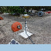 GNSS antenna on tide gauge building