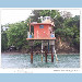 GNSS antenna on tide gauge shelter