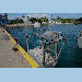 GNSS antenna and tide gauge sensor